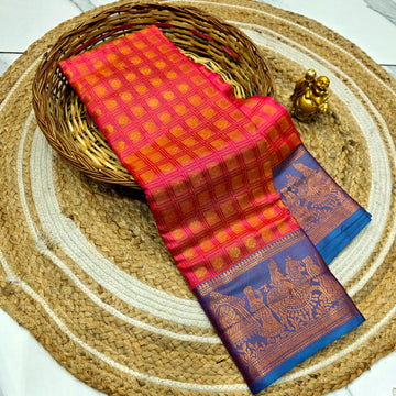 1000 Butta Pallakku Design Saree