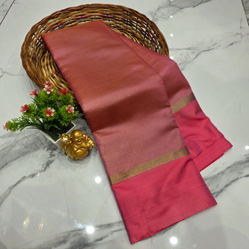 Copper Tissue Silk Saree