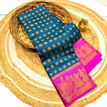 1000 Butta Pallakku Design Saree