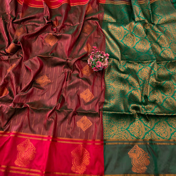 ElamPillai Silk Saree ( Same Colour only dispatch )