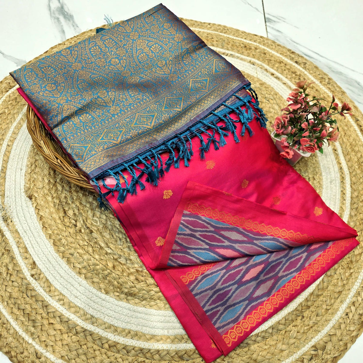 Premium Pochampally Silk Saree