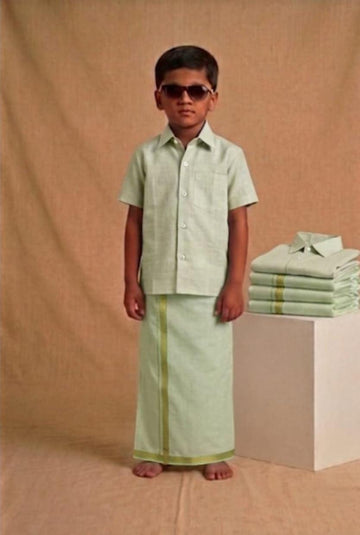 Children Vesti Shirt Set