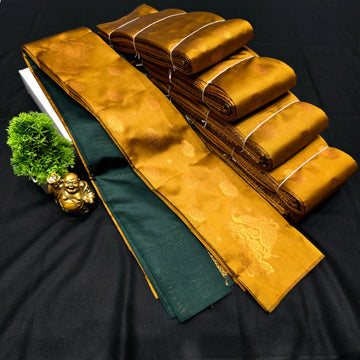 Borderless kubera Silk Saree