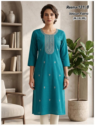 Premium Vetican Fabric Kurti