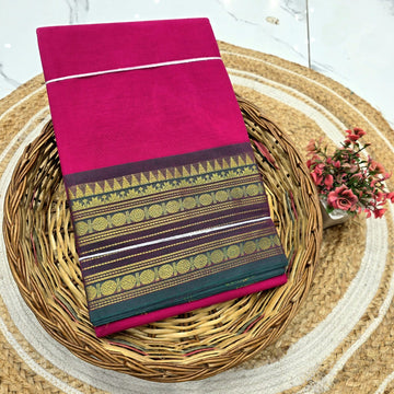 Chettinad Cotton Saree ( Without blouse )