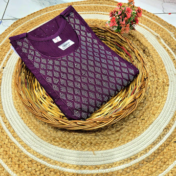 Umbrella Stone Work Kurti Set