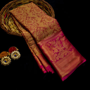 One gram gold Saree