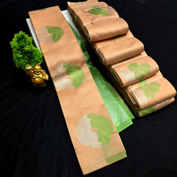 Borderless kubera Silk Saree
