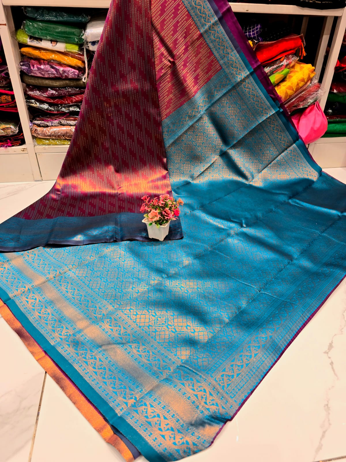 Rich Traditional Silk Saree
