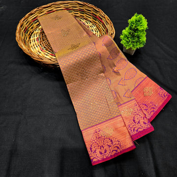 All Self Bridal Saree