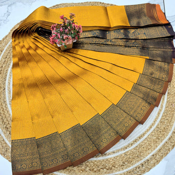 Kubera Checked Silk Saree