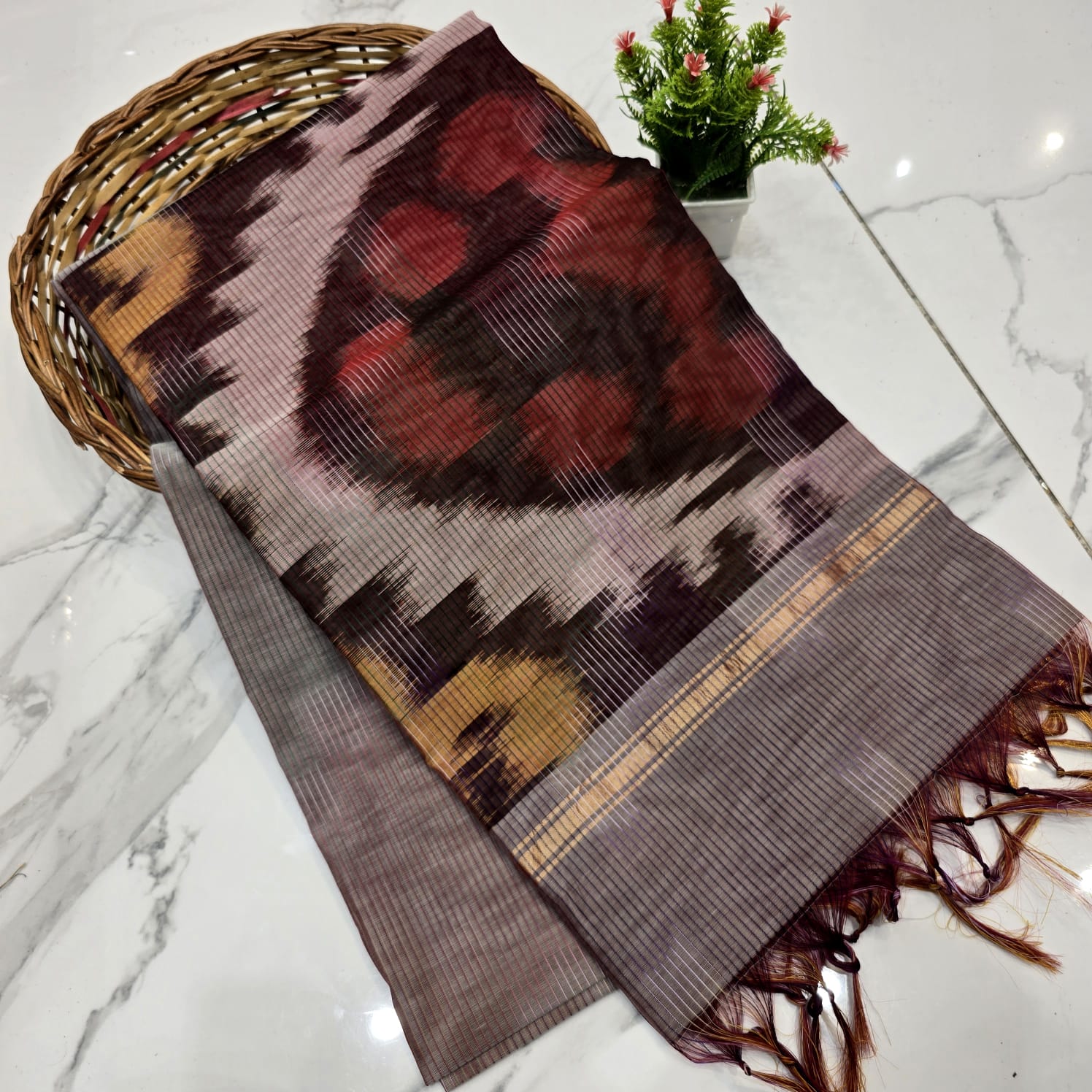 Pochampally Cotton Saree