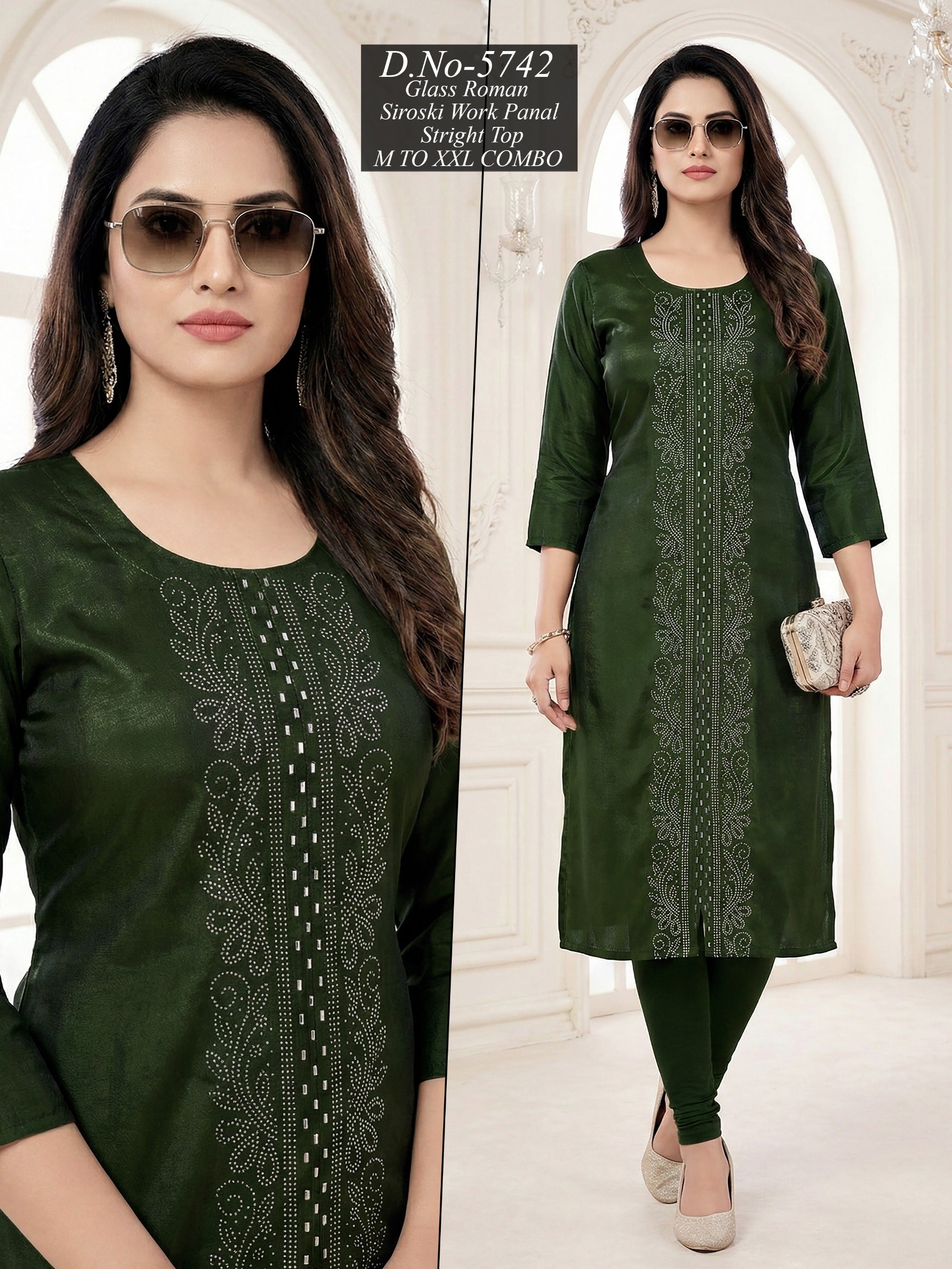 Roman Sirovski Work Straight Kurti