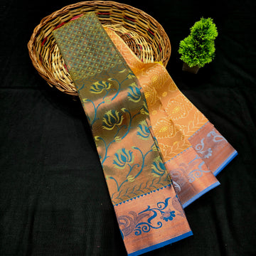 All Self Bridal Saree ( without Stone )