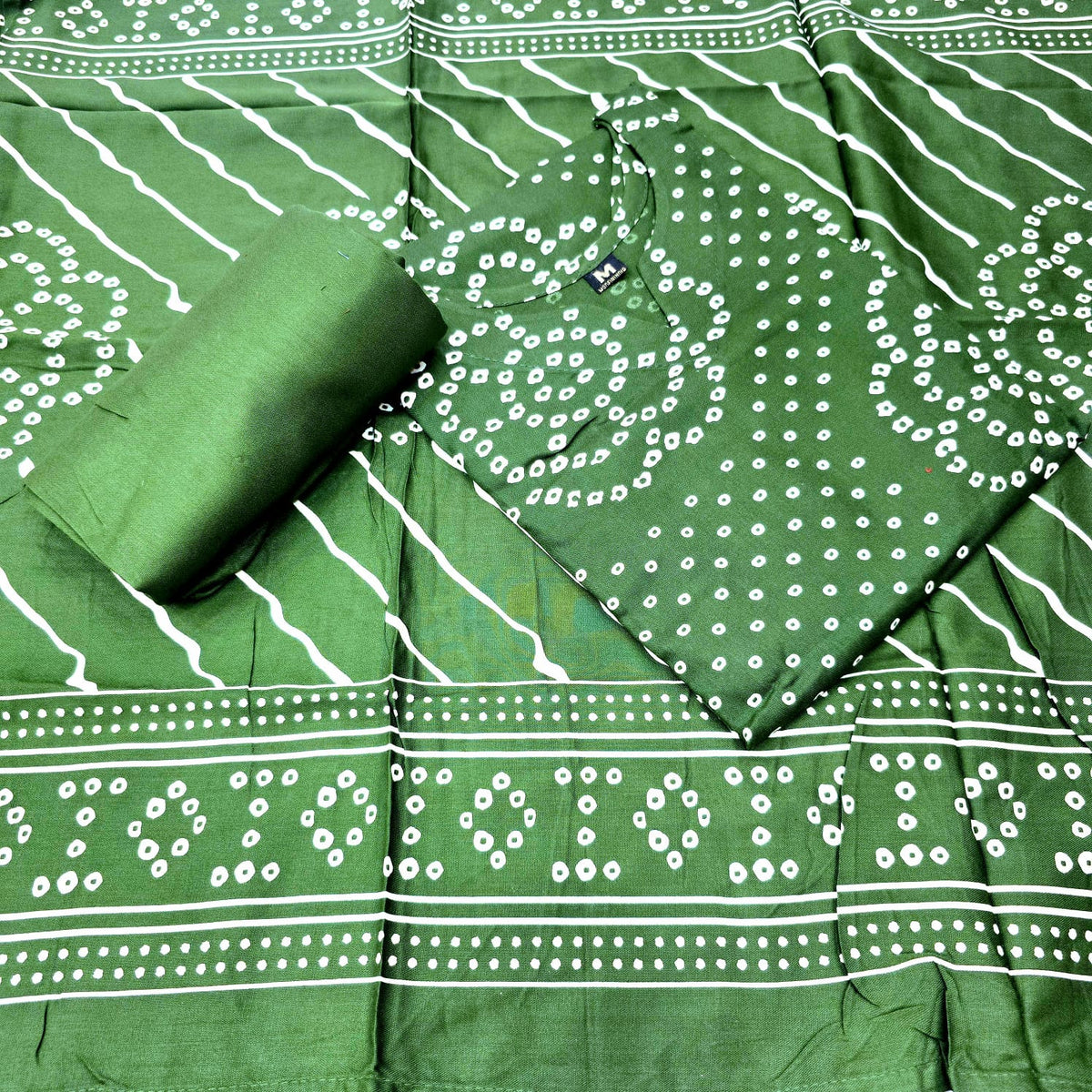 Printed Floral Kurti Set
