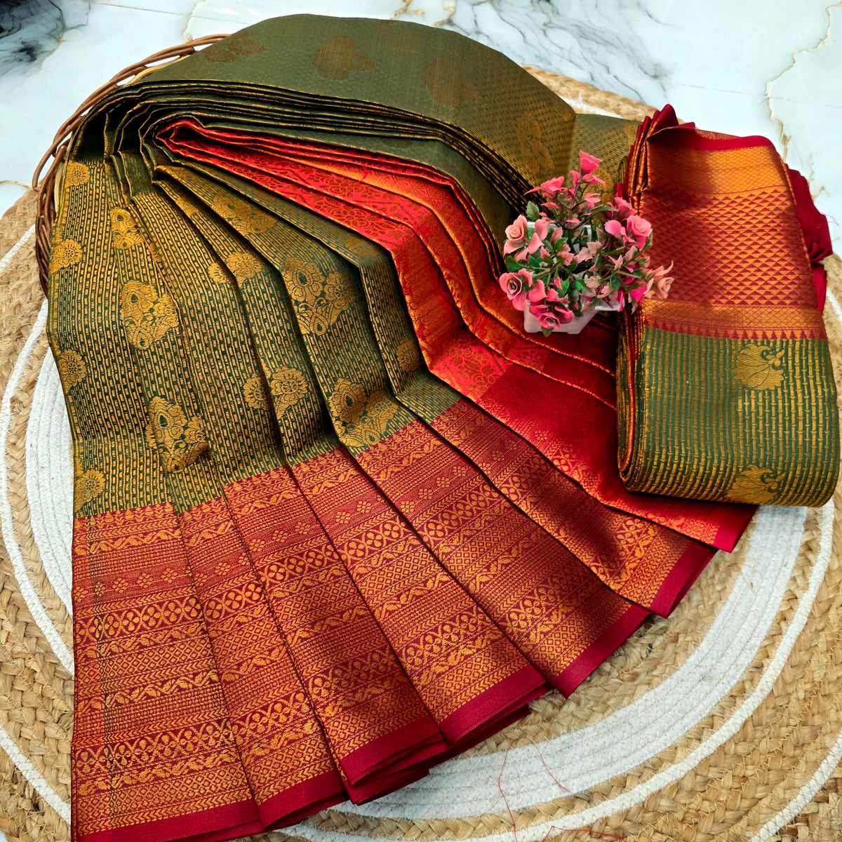 Festive Vairaoosi Silk Saree