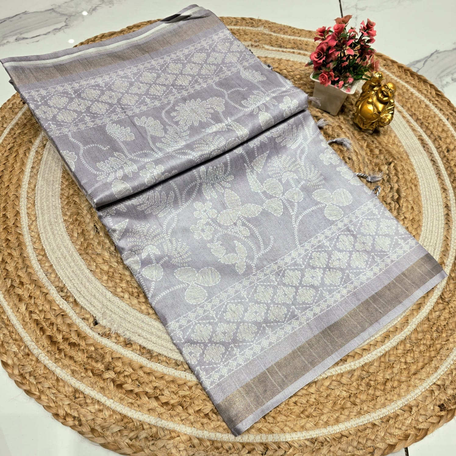 Siddhanth Printed Silk Saree