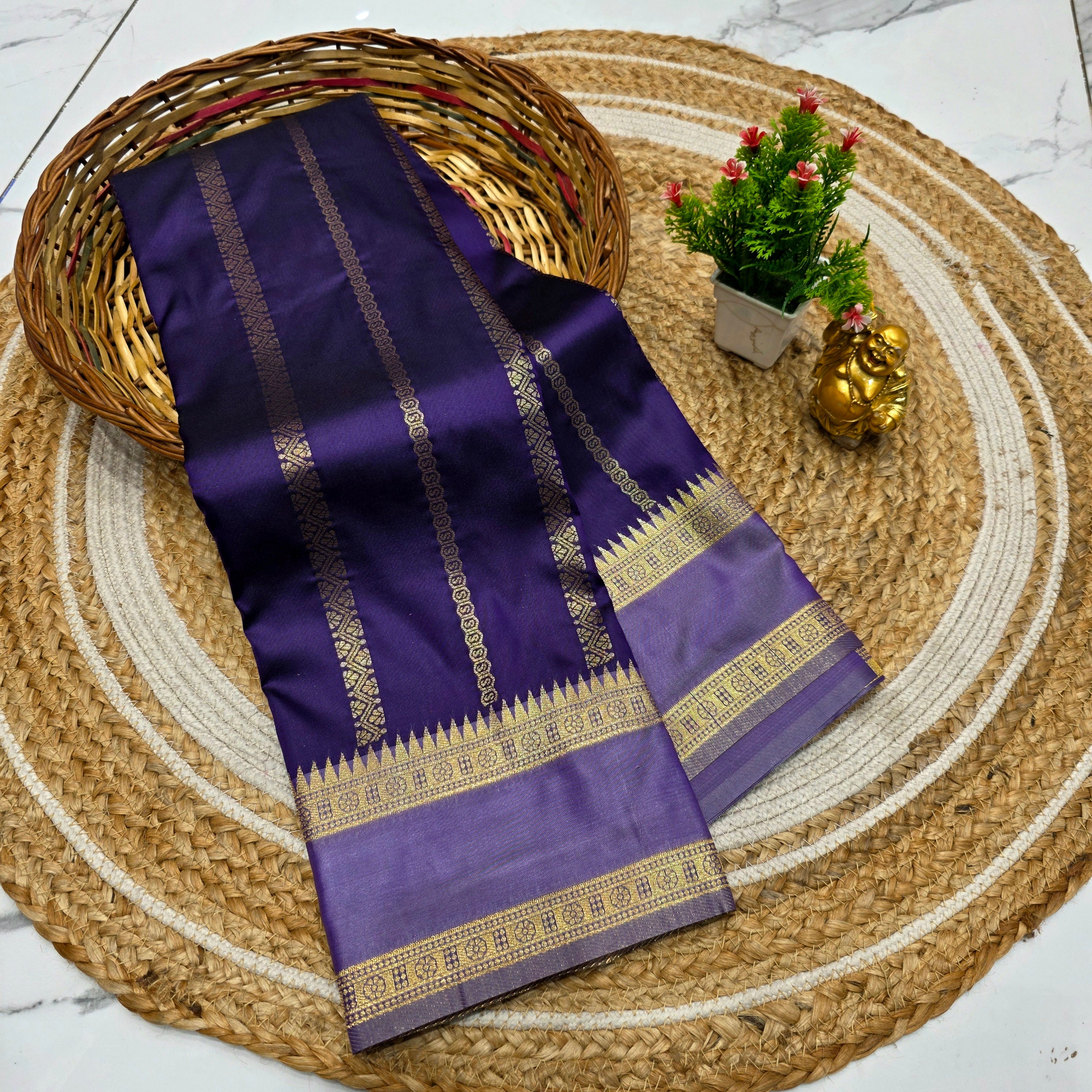 Production Banarasi Soft Silk Saree