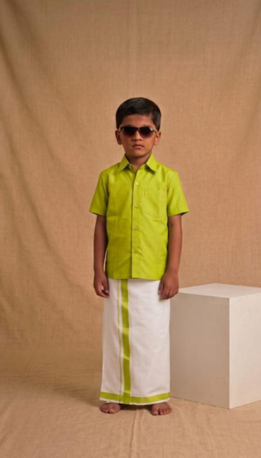 Children Vesti Shirt Set