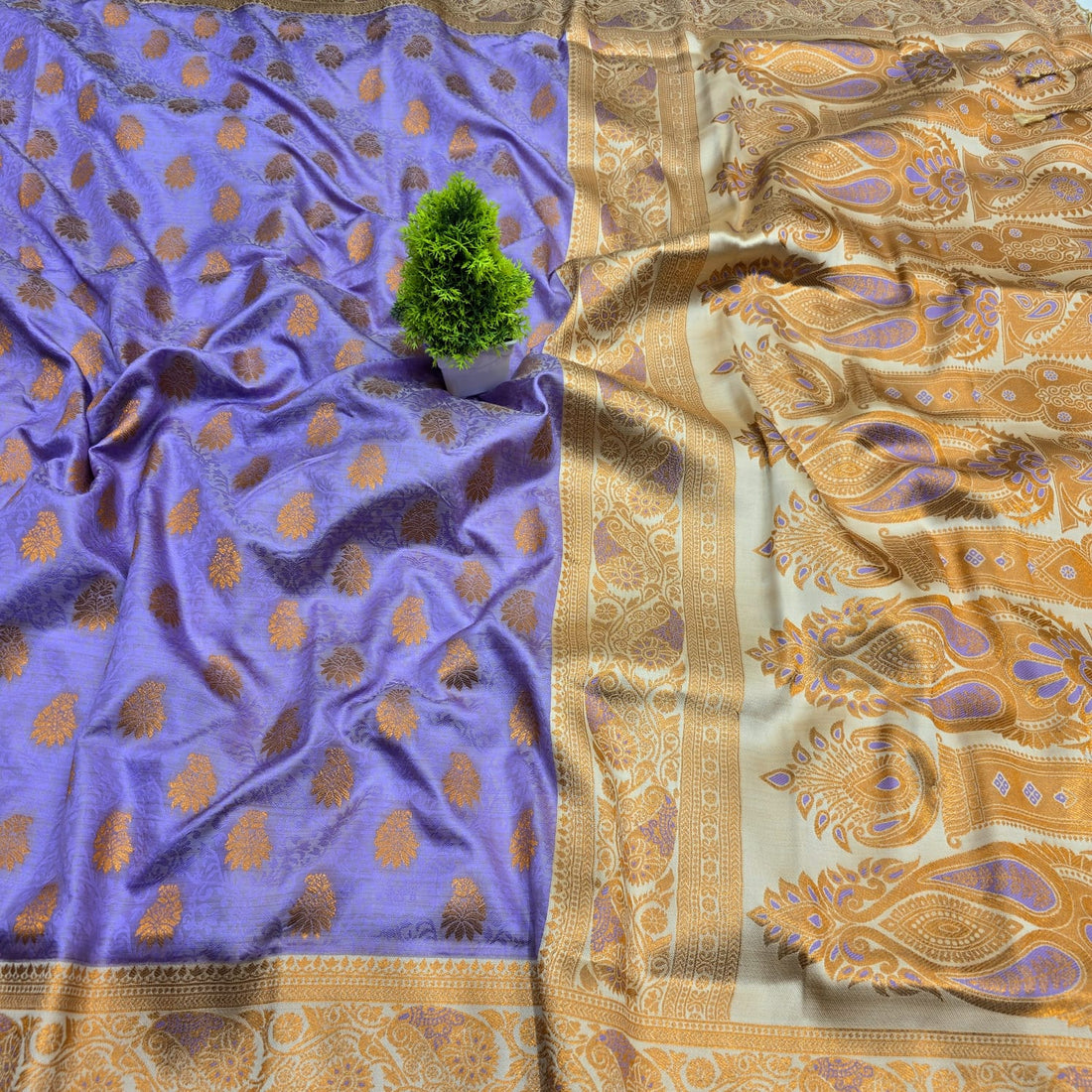 Premium Paisley Design Silk Saree