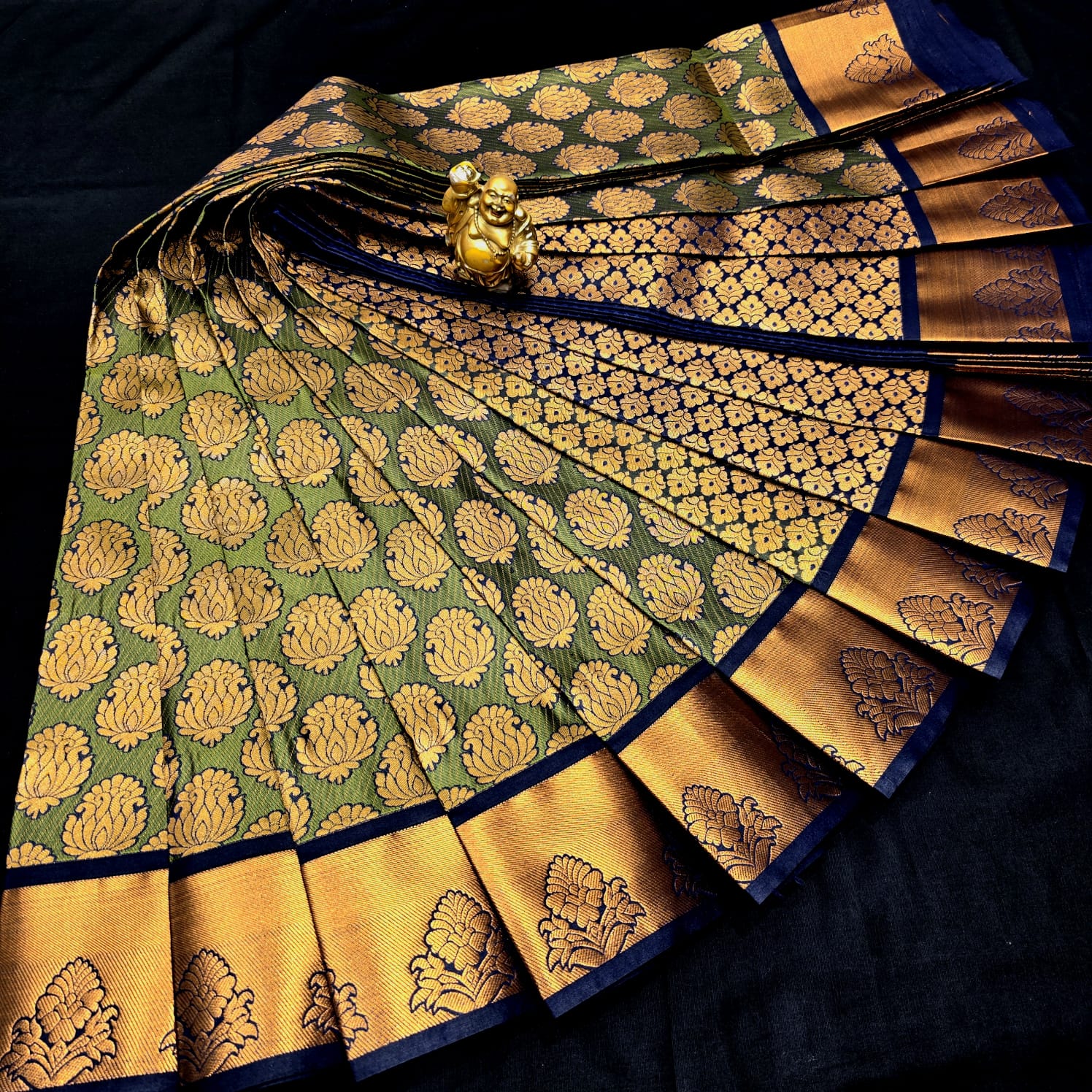 All Self Bridal Saree