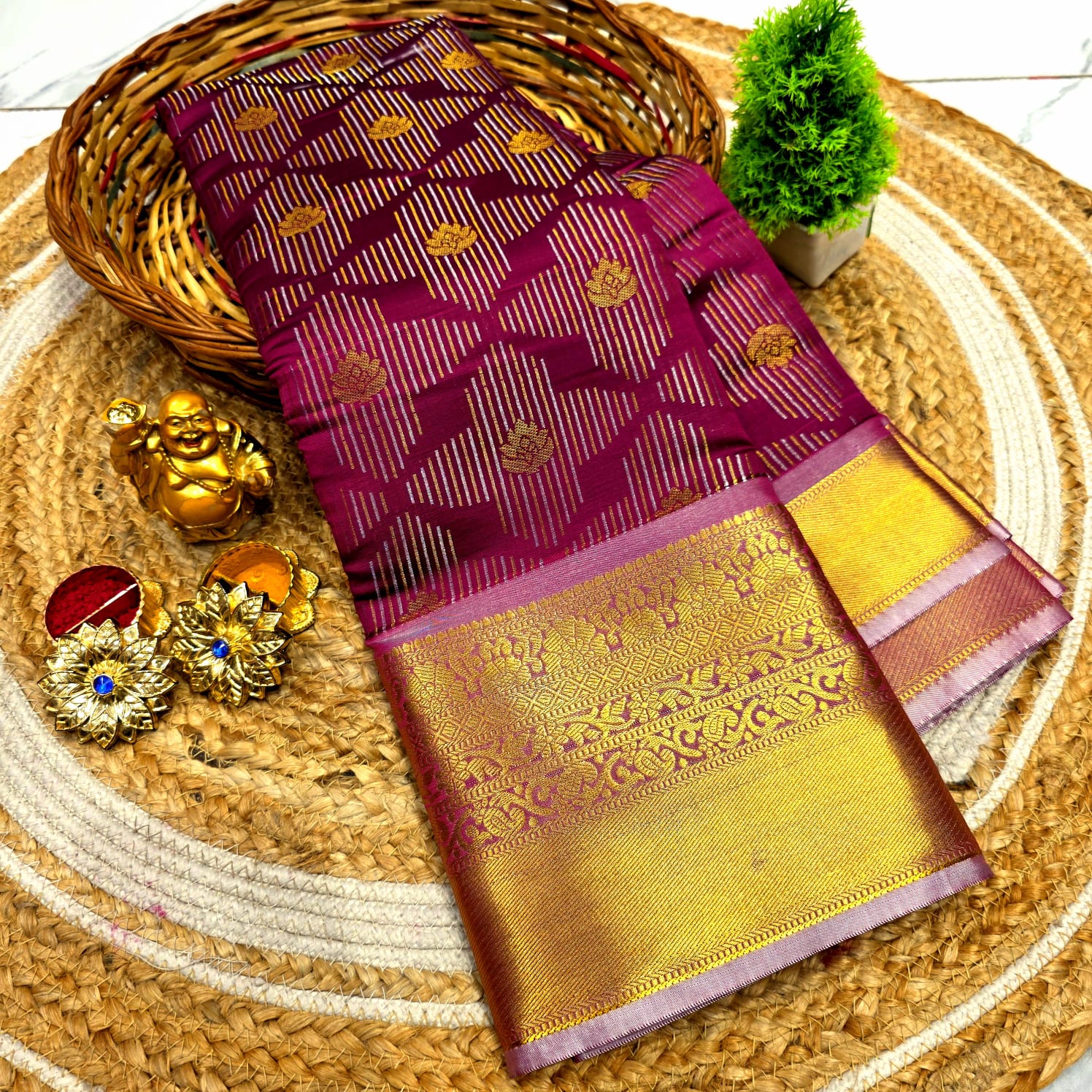 Bridal Tissue Silk Saree