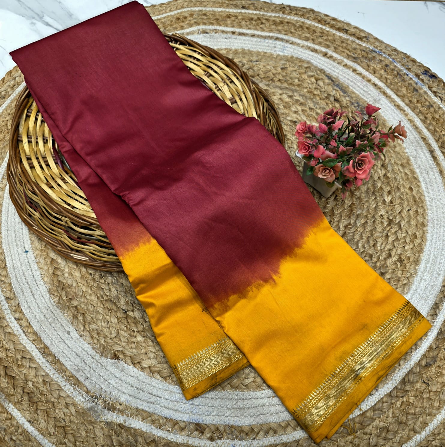 Elegant Mysore Silk saree