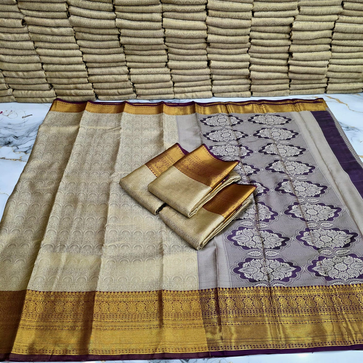 Celebrity Inspired Silk Saree
