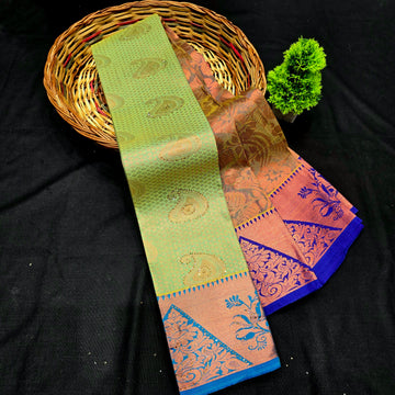 All Self Bridal Saree