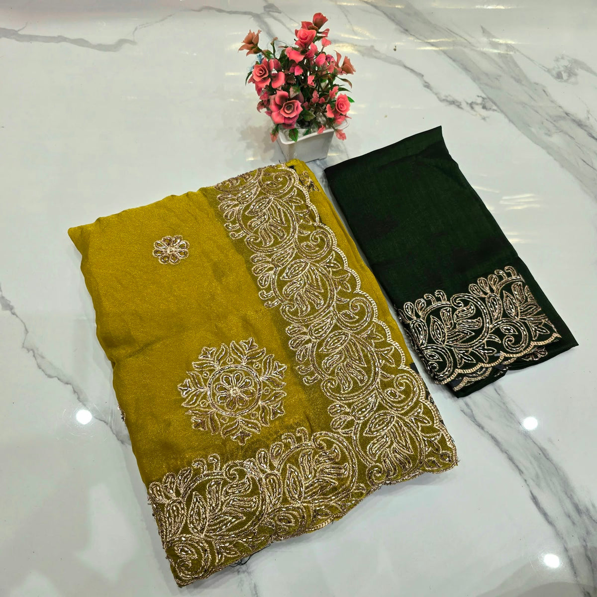 Diwali Special Party Wear Silk Saree