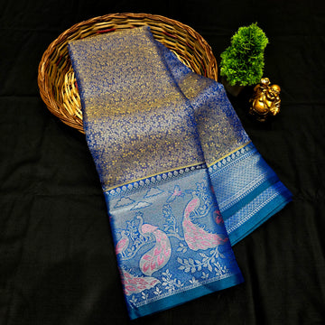 Tissue Bridal Saree