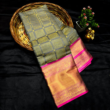 Tissue Bridal Saree