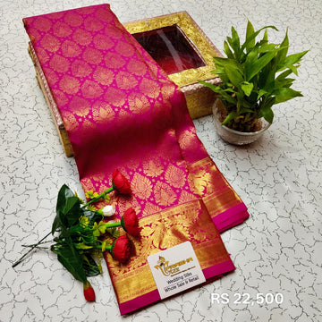 Pure Kanjivaram Pattu Sarees with Silk Mark
