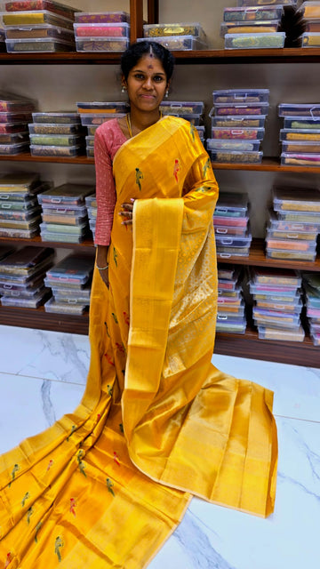 Attractive Bridal Silk Saree