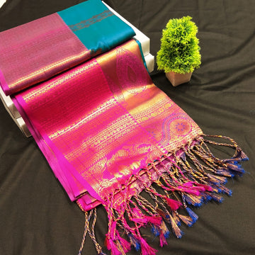 Traditional Bridal Silk Saree: