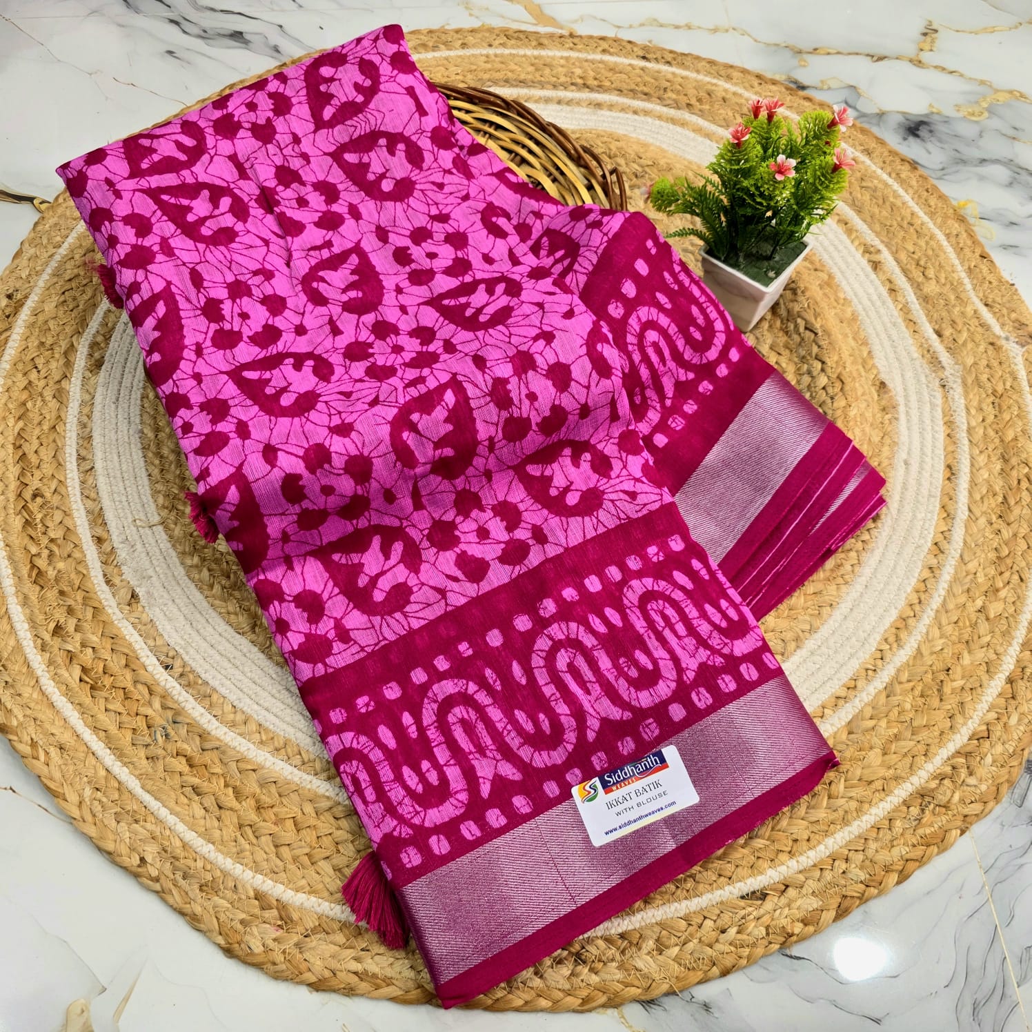 Siddhanth Ikkat Silk Saree