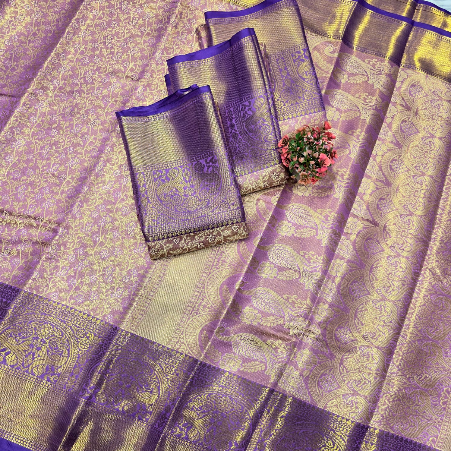 One Gram Gold Saree