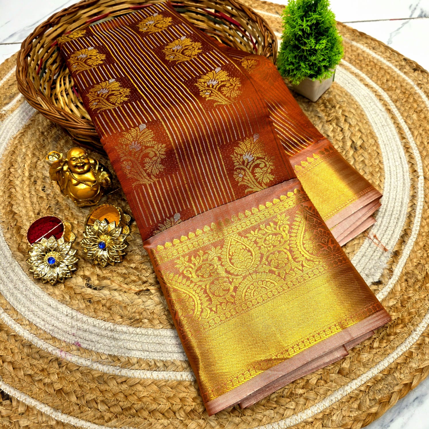 Bridal Tissue Silk Saree