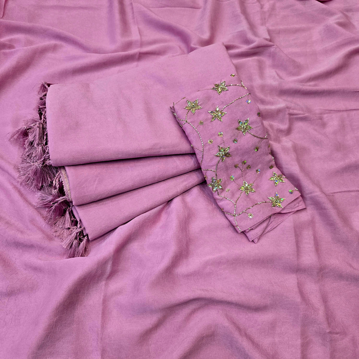Diwali Special Crush Silk Saree