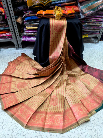 Vairaoosi Pattern Kubera - Gold