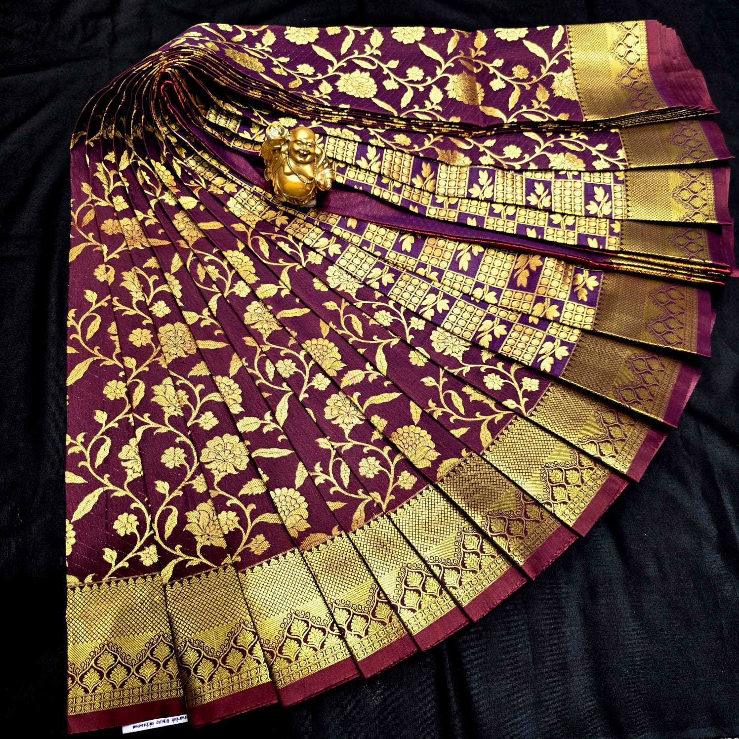 All Self Bridal Saree