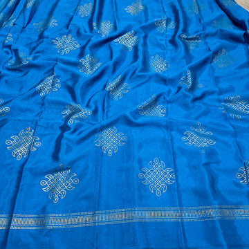 Diwali Collections Kolam Silk Saree