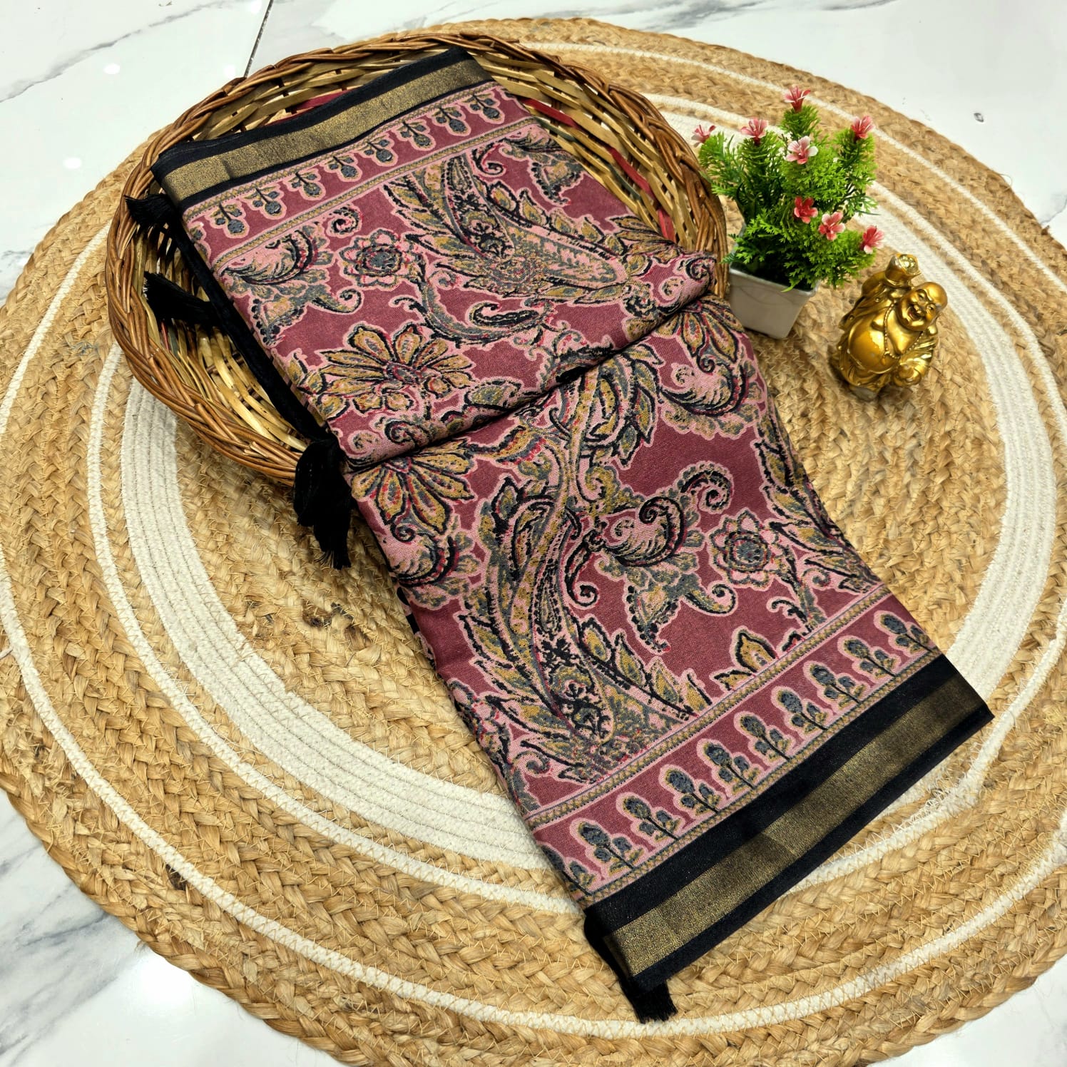 Malai cotton Saree