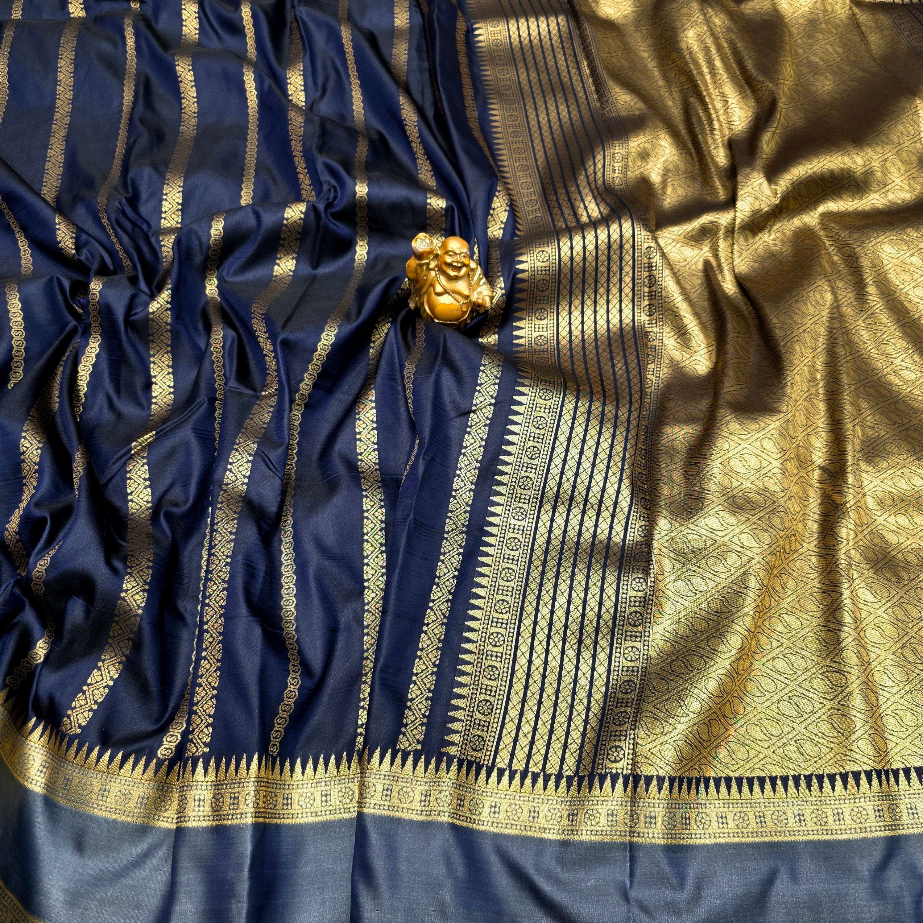 Production Banarasi Soft Silk Saree