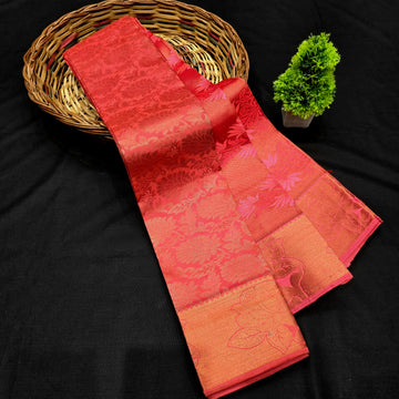 All Self Bridal Saree Without Stone