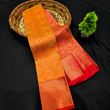 All Self Bridal Saree Without Stone