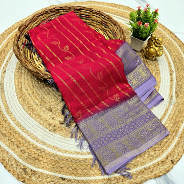 Gold Bandhani Saree