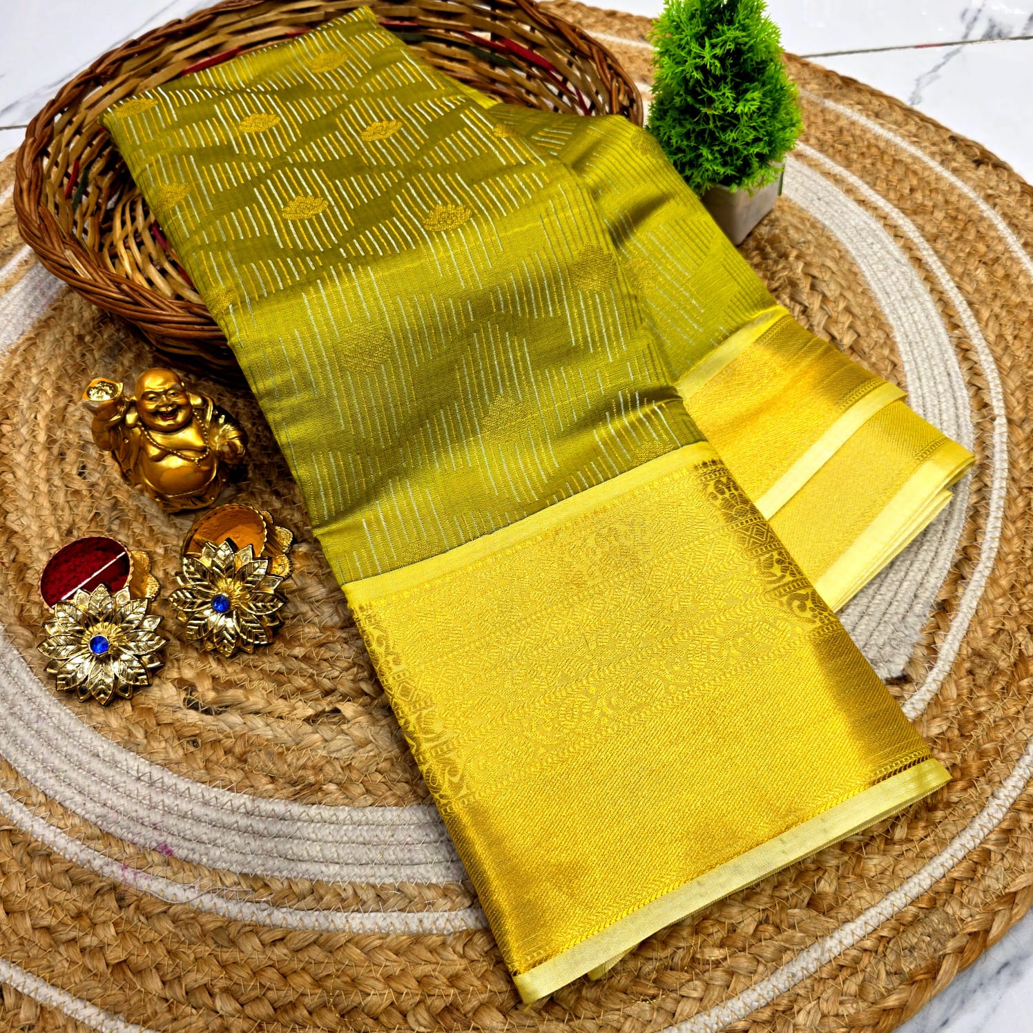 Bridal Tissue Silk Saree