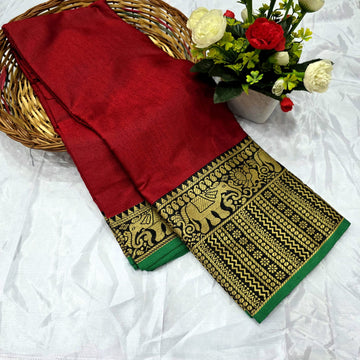 Traditional NarayanPattu Cotton saree