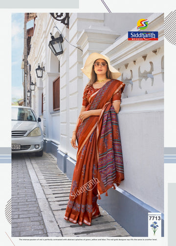 Siddhanth Kayari Silk Saree